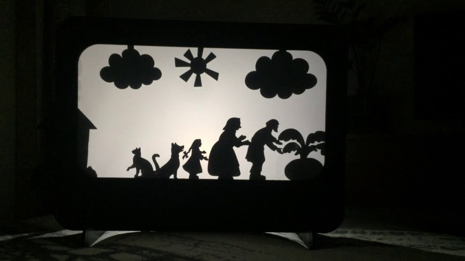 Театр теней на летнем театральном интенсиве